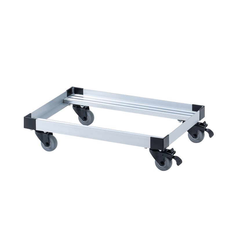 【訳あり 新品】コンテナ用台車 50L用 CART-FA950SV サンワサプライ ※箱にキズ、汚れあり
