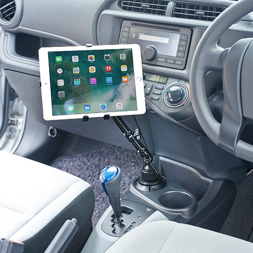車載趣旨 Ipad タブレット保持者アーム ドリンクホルダー マグカップホルダー 仕懸ける 7 11in調和 0 Car043 Cannes Encheres Com