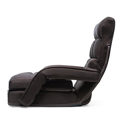 スーパーsale 限定価格 座椅子 リクライニング クッション メッシュ 通気性 ソファーベッド 背もたれ 肘付き 足置き おすすめ ブラウン Eex Ch68zbr Zaviaerp Com