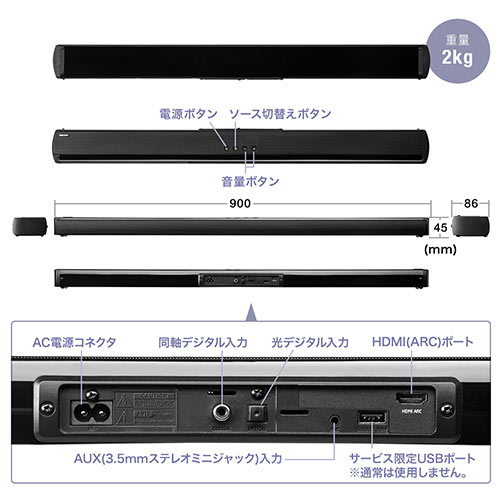 新規購入 割引クーポン配布中 4 28 01 59まで テレビスピーカー Bluetooth対応 サウンドバースピーカー Hdmi搭載 光デジタル 3 5mm接続対応 高音質 薄型 100w 400 Sp084 新着商品 Kirei Studio Com