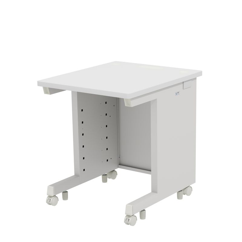【最大1500円OFFクーポン配布中】eデスク オフィスデスク ホワイト 幅60cm 奥行70cm 高さ70cm ED-SK6070W サンワサプライ 【代引き 後払い決済不可商品】|イーサプライ 店