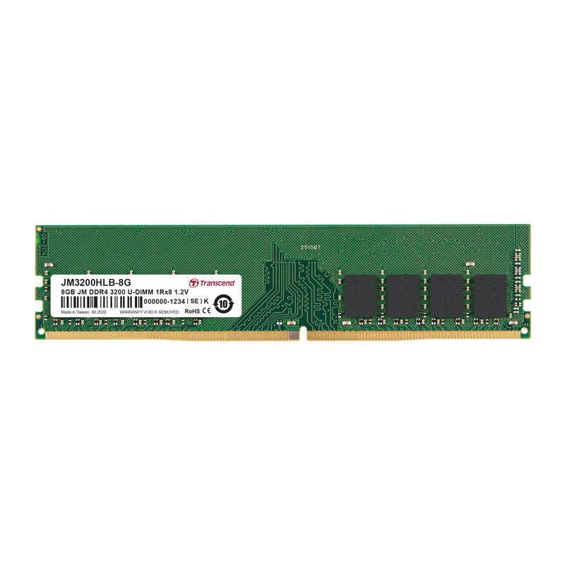 日本初の Transcend デスクトップPC用メモリ PC4-17000 DDR4-2133 4GB