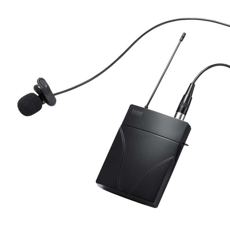 楽天市場】ワイヤレスピンマイク MM-SPAMP8WPM サンワサプライ