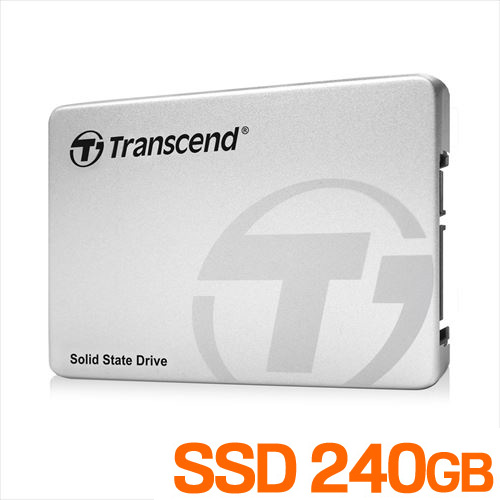 Transcend SATA-III 6Gb/s 2.5インチ SSD 240GB TS240GSSD220S