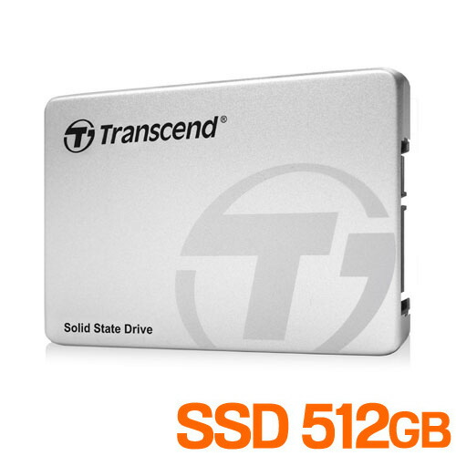 【最大1500円OFFクーポン配布中】SSD 512GB SATA-III 6Gb/s MLC NANDフラッシュメモリ 2.5インチ 内蔵 トランセンド TS512GSSD370S【受注発注品】