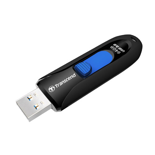 楽天市場】Transcend USBメモリ 32GB USB3.0 キャップレス スライド式 