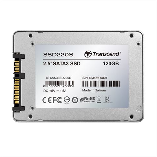 Transcend_SATA-III_6Gb/s_2.5インチ_SSD_120GB_TS120GSSD220S