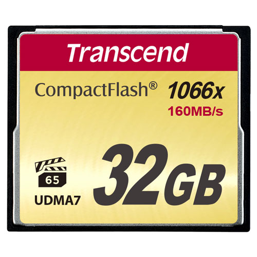 【最大1500円OFFクーポン配布中】Transcend トランセンド ジャパン コンパクトフラッシュカード 32GB 1000倍速 TS32GCF1000｜イーサプライ　店