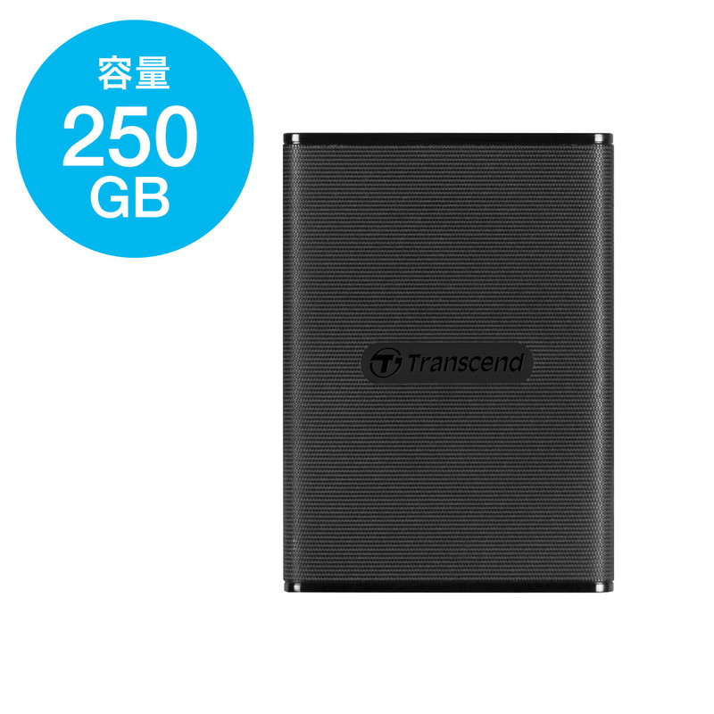 【最大2000円OFFクーポン配布中】Transcend ESD270C ポータブルSSD 250GB TS250GESD270C
