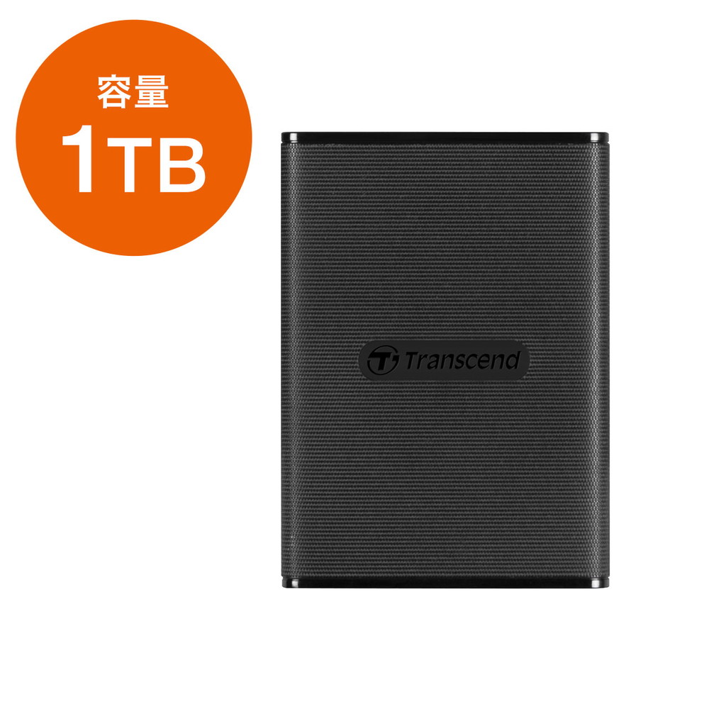 【最大1500円OFFクーポン配布中】Transcend ポータブルSSD 1TB ESD270C 小型 USB3.1 Gen2 Type-A C ROG Ally 対応 ブラック TS1TESD270C|イーサプライ 店