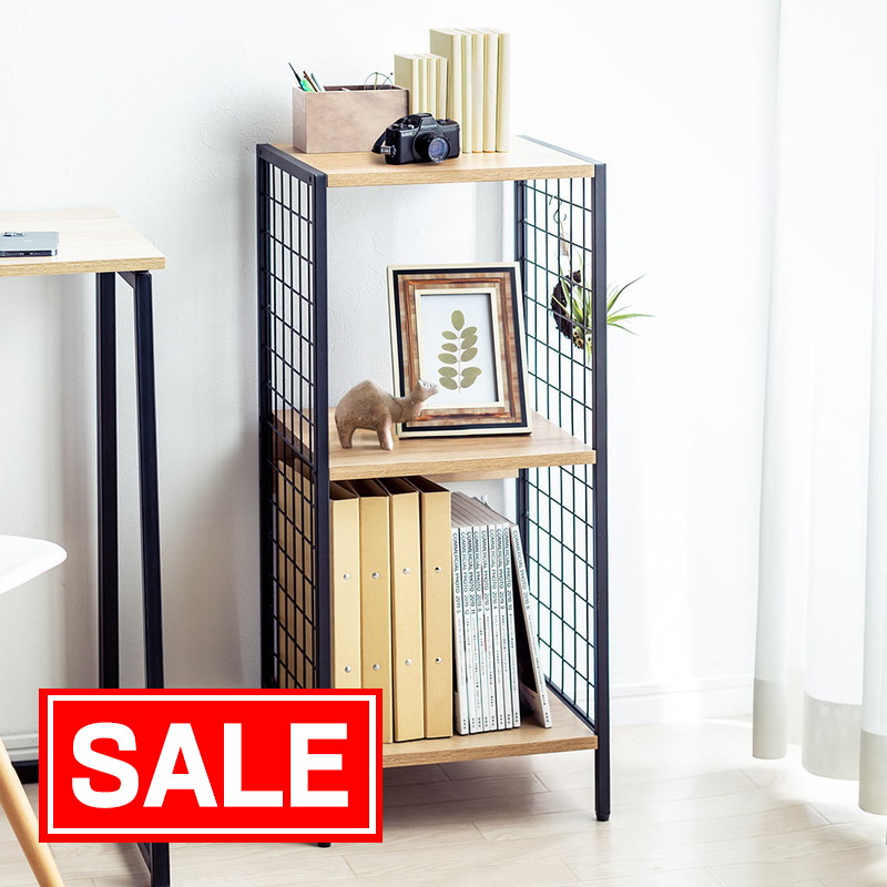 楽天市場】【あす楽】 収納 アイアンラック3段Gray 7170 村田屋産業