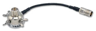 TRS3(TRS-3) 第一電波工業（ダイヤモンド） カメラ三脚用取付金具 アース取付用蝶ボルト付 【沖縄県への発送不可】