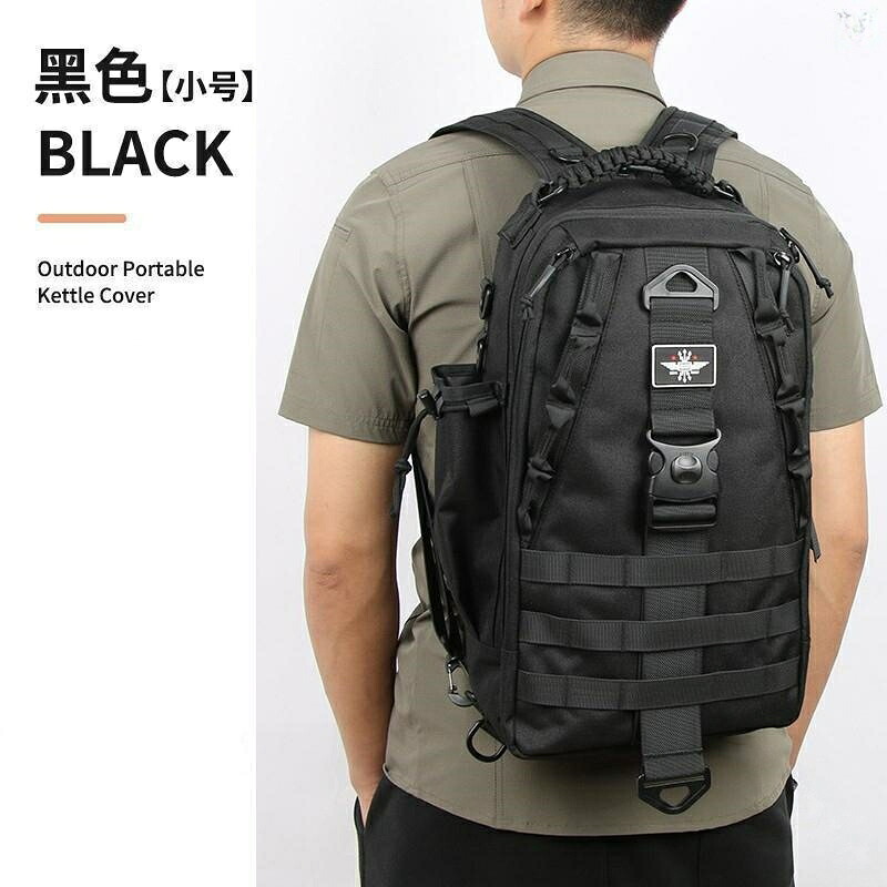 アウトドア リュック ワンショルダー 両用 バック パック 登山 観光 釣り 漁具 多機能 レジャー タクティカル 斜め がけ バッグ 登山用 バックパック ハイキ フィッシング トレッキング｜エーステクノ店