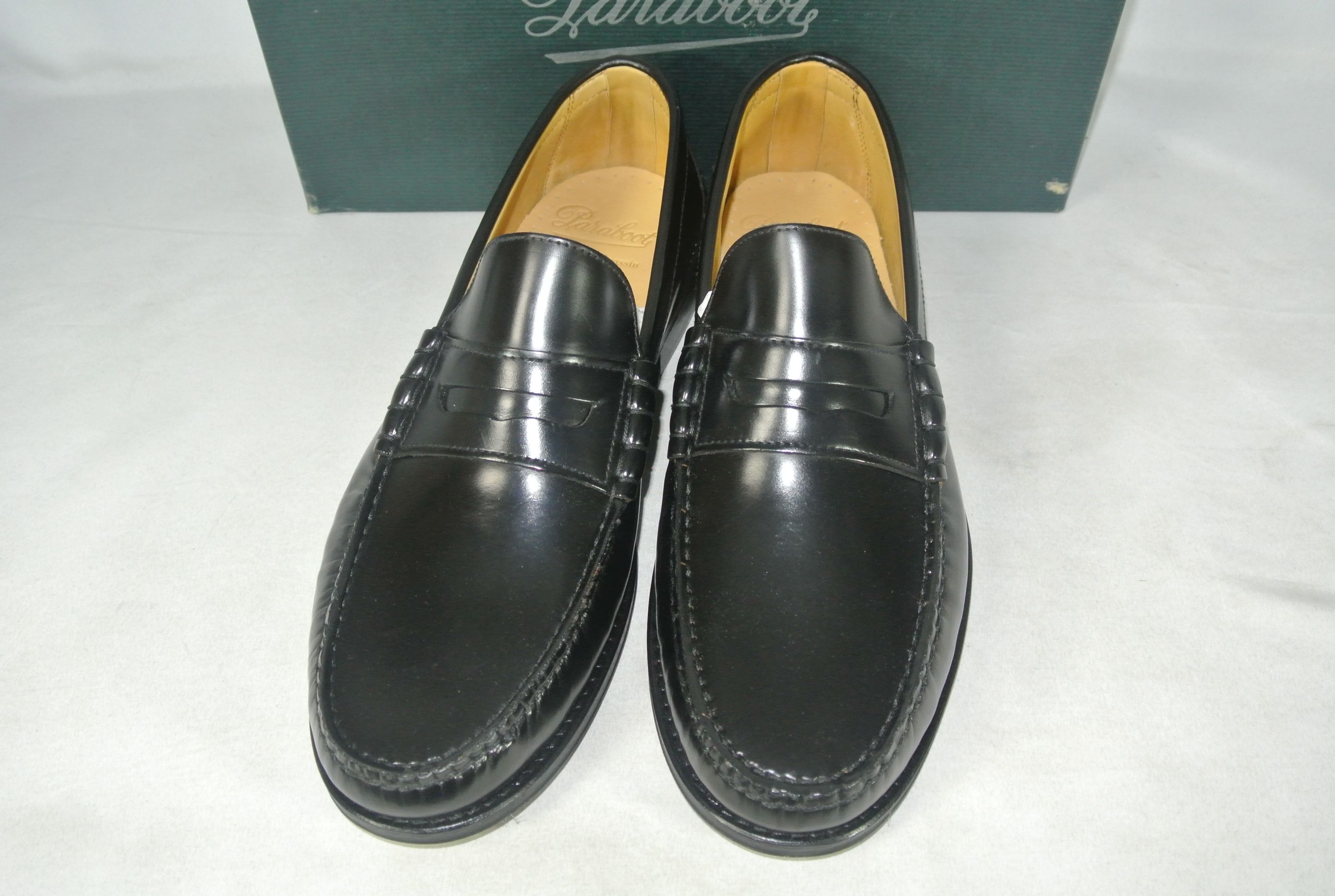 アウトレット Paraboot パラブーツ COLUMBIA コロンビア 173812 BRIL NOIR ブラック UK8(約26.5CM） 未使用品/送料無料/激安処分*091209
