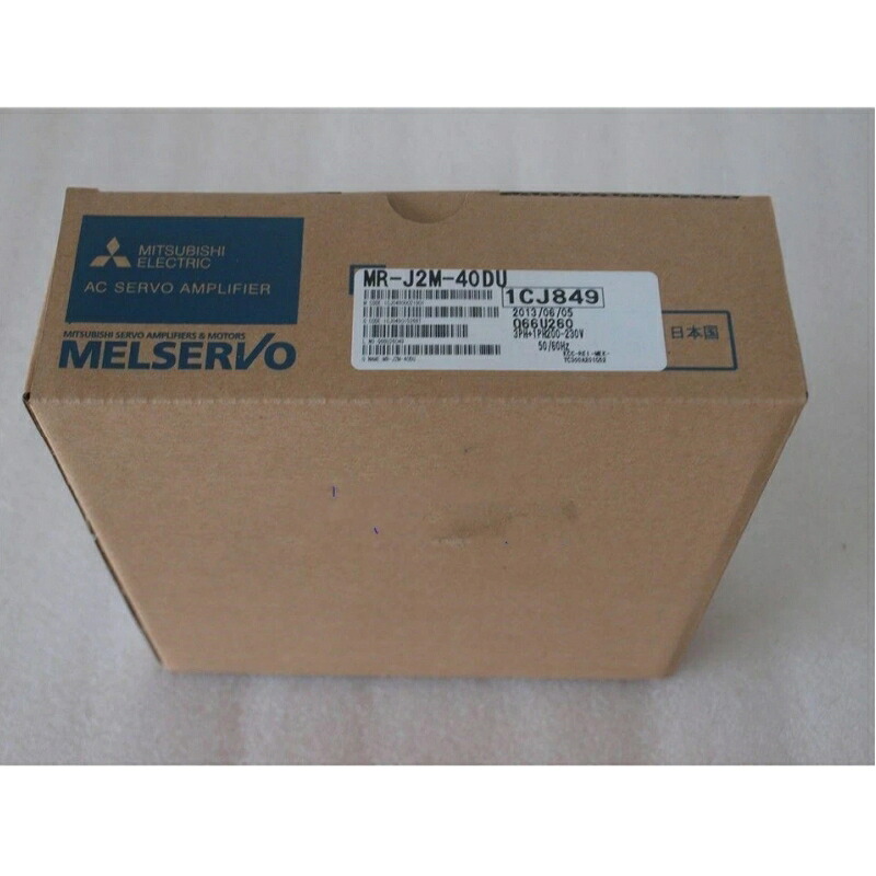新品★送料無料★ MITSUBISHI/三菱 サーボアンプ MR-J2M-40DU★1年保証｜イータショップ