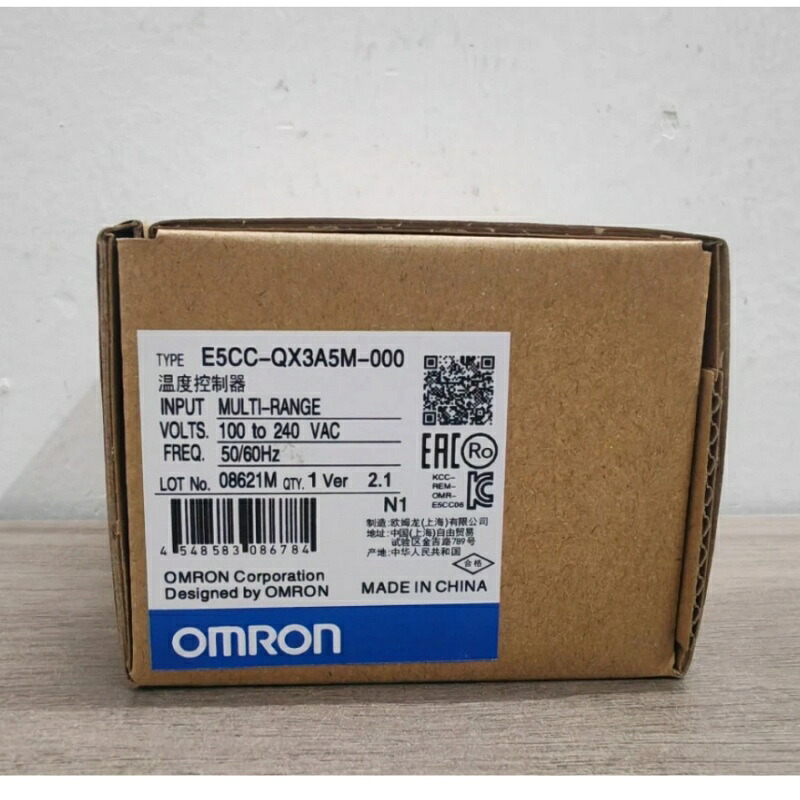 新品★貨物輸送無料★Omron E5CC-QX3A5M-000 100-240 VAC オムロン★1年引き受ける