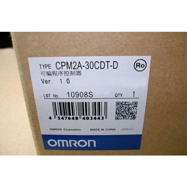 新品★貨物輸送無料★OMRON/オムロン CPM2A-30CDT-D プログラマブル制御装置★1年引き請ける