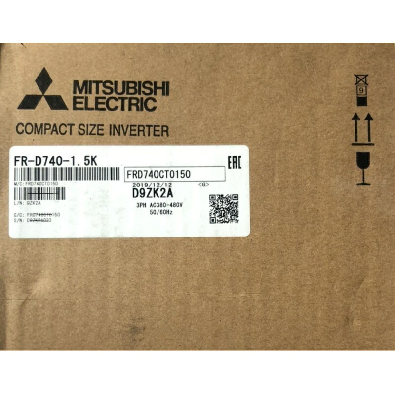 新品★貨物輸送無料★MITSUBISHI/ 三菱  はたご屋取り替えっこ FR-D740-1.5K★1年引きうける