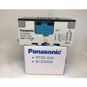 新品★貨物輸送無料★10個入り口・入口仕掛ける PANASONIC製停留所 中継ぎ AY33002 RT3S-24V★1年引き受ける