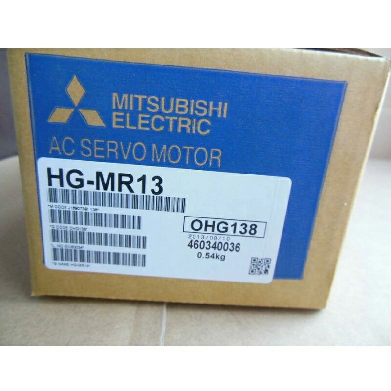 新品★貨物輸送無料★MITSUBISHI/三菱 HG-MR13 サーボ原動機★1年引き請ける