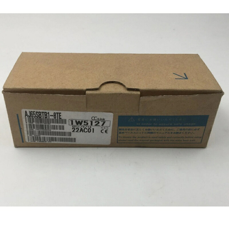 新品★貨物輸送無料★MITSUBISHI AJ65SBTB1-8TE ねじ釘端子台印字機 最終生産物社会的単位★1年引き請ける