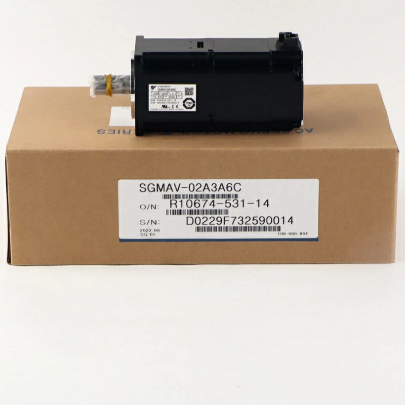 新品★貨物輸送無料★ YASKAWA サーボ原動機 SGMAV-02A3A6C★1年引き受ける