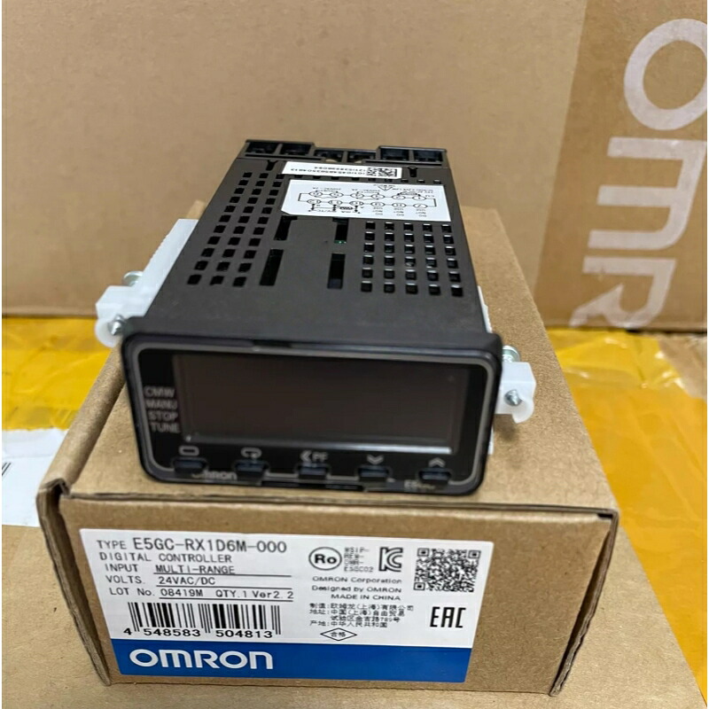 新品★貨物輸送無料★OMRON オムロン E5GC-RX1D6M-000 用 陰電子熱度自然調整器★1年引き受ける