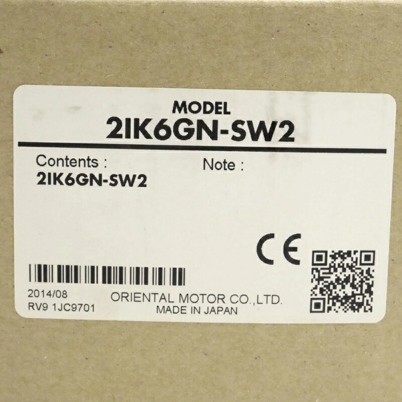 新品★貨物輸送無料★ORIENTAL オリエンタルモーター 2IK6GN-SW2★1年引きうける