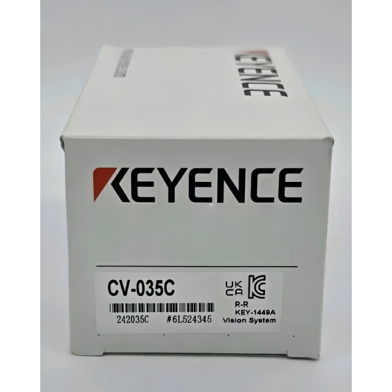 新品★貨物輸送無料★KEYENCE 高速道路デジタル色つや写真機 CV-035C★1年引きうける