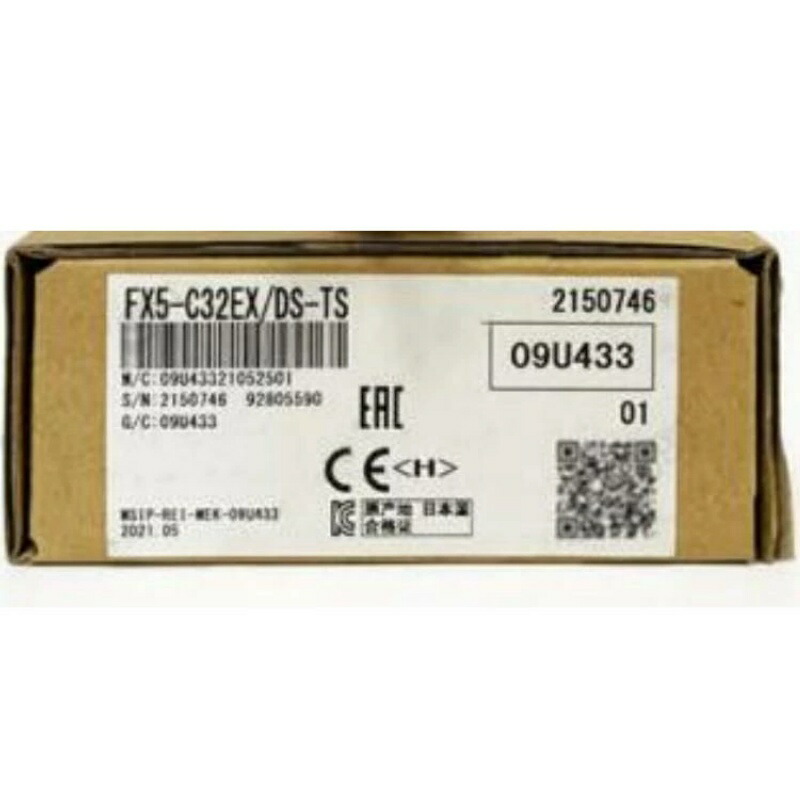 新品★貨物輸送無料★三菱電機 FX5-C32EX/DS-TS I/O社会的単位 インプット社会的単位 (シンク/出どころインプット) (入出力五線譜32点) NN★1年引きうける