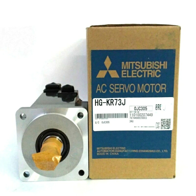 新品★貨物輸送無料★MITSUBISHI/三菱 HG-KR73J サーボ原動機★1年引きうける