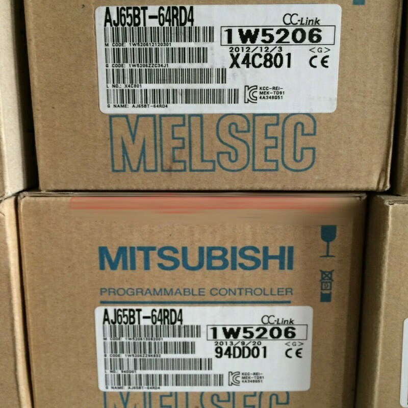 新品★貨物輸送無料★MITSUBISHI 三菱電機 AJ65BT-64RD4 気温インプット社会的単位 螺子釘・2天下太平端子台手合い★1年引きうける