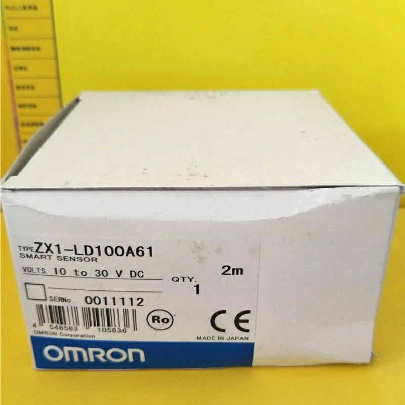 新品★貨物輸送無料★OMRON オムロン ZX1-LD100A61 2M用スマートセンサ★1年引きうける