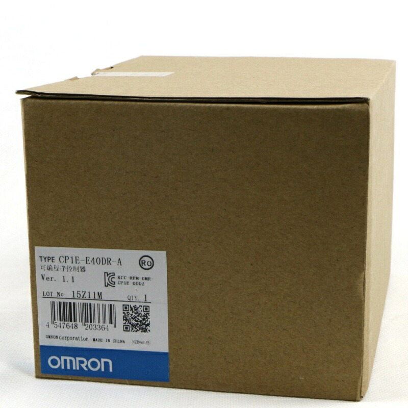 新品★貨物輸送無料★OMRON オムロン CP1E-E40DR-A 用プログラマブル制御装置★1年引きうける