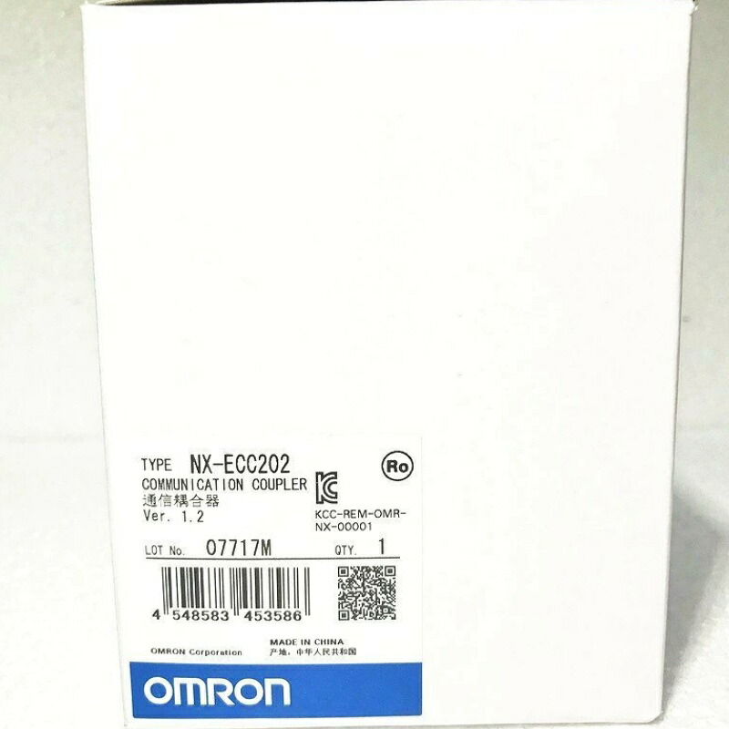 新品★貨物輸送無料★OMRON オムロン NX-ECC202★1年引き受ける