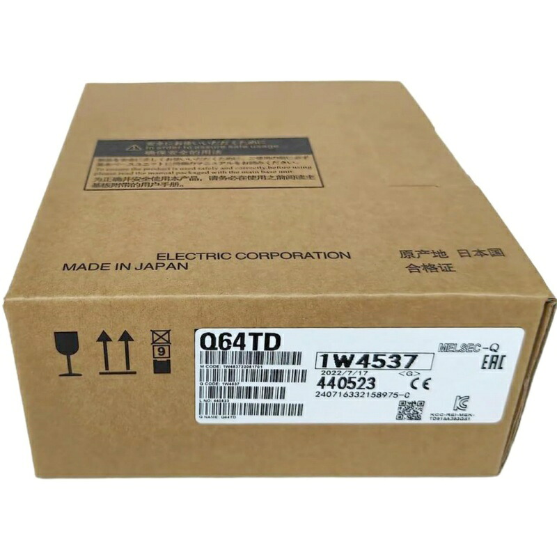 新品★貨物輸送無料★MITSUBISHI/三菱電機 シーケンサ 熱電対インプット単一のもの Q64TD★1年引き受ける