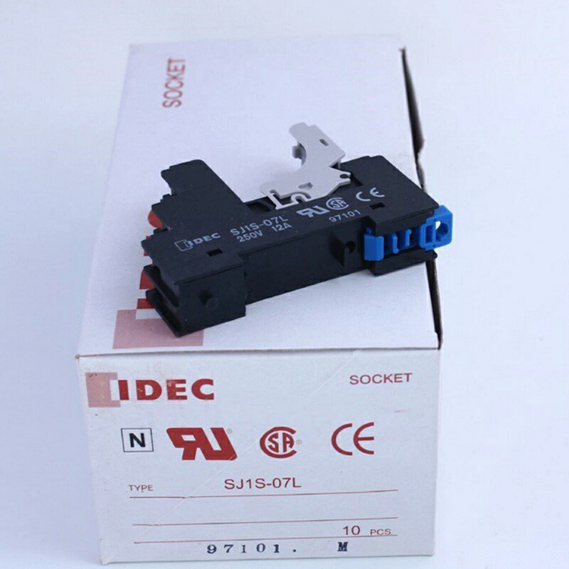 新品★貨物輸送無料★100個入書き割り IDEC アイデック SJ1S-07L 境界線の外側繋ぎ合わせるソケット★1年引きうける