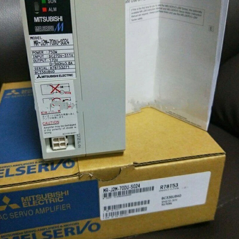 新品★貨物輸送無料★MITSUBISHI/三菱 MR-J2M-70DU-S024 サーボアンプリファイアー★1年引きうける