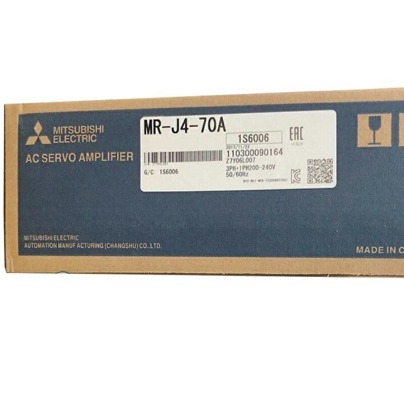 新品★貨物輸送無料★MITSUBISHI/三菱 電機 MR-J4-70A サーボアンプリファイアー★1年引き請ける