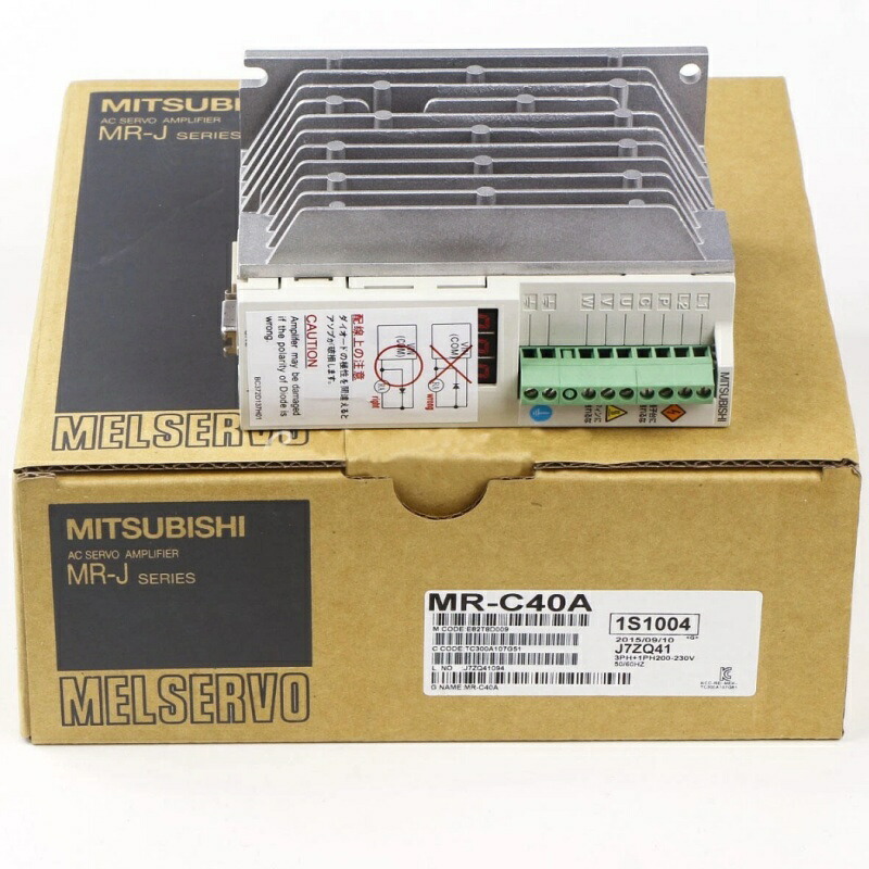 新品★貨物輸送無料★MITSUBISHI/三菱 MR-C40A サーボアンプリファイアー★1年引き請ける