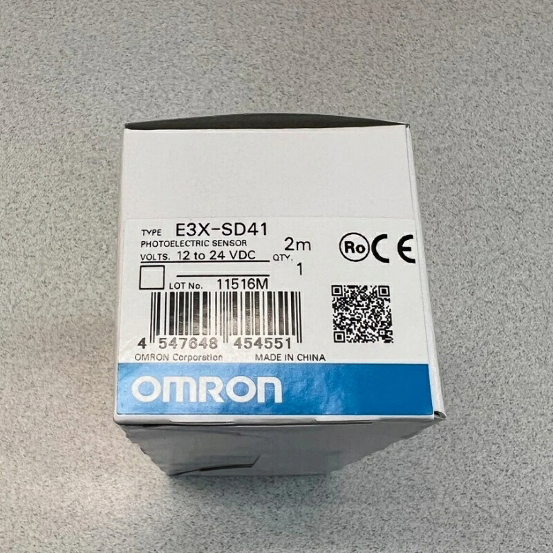 新品★貨物輸送無料★OMRON オムロン E3X-SD41 シンプルファイバセンサ★1年引きうける