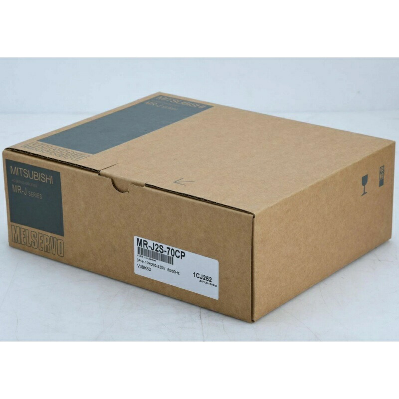 新品★貨物輸送無料★MITSUBISHI 三菱 MR-J2S-70CP ACサーボアンプリファイアー シーケンサ PLC★1年引きうける