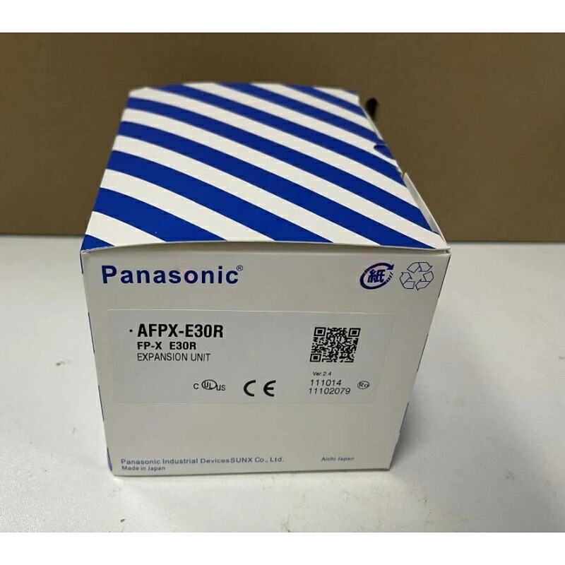 新品★貨物輸送無料★PANASONIC/パナソニック サーボ原動機AFPX-E30R ★1年引きうける