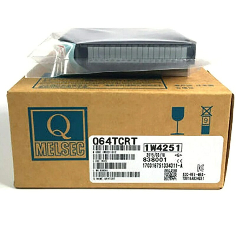 新品★貨物輸送無料★MITSUBISHI 三菱電機 Q64TCRT 気温調節する社会的単位★1年引きうける