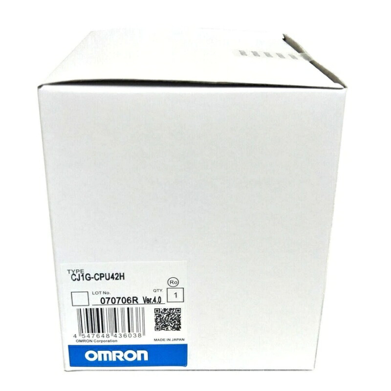 新品★貨物輸送無料★ OMRON オムロン CJ1G-中央処理装置42H 中央処理装置社会的単位★1年引きうける