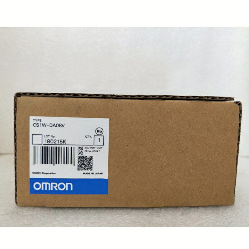 新品★貨物輸送無料★ OMRON オムロン CS1W-DA08V アナログ最終生産物社会的単位★1年引きうける