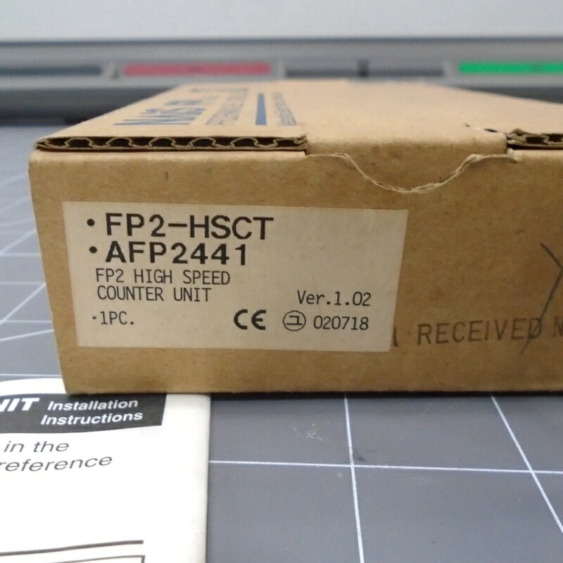 新品★貨物輸送無料★PANASONIC/パナソニック サーボ原動機FP2-HSCT AFP2441★1年引きうける
