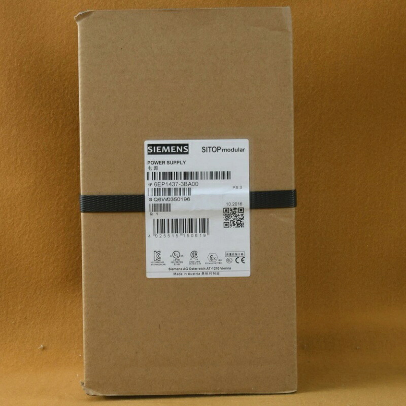 新品★貨物輸送無料★SIEMENS ジーメンス 6EP1437-3BA00★1年引きうける