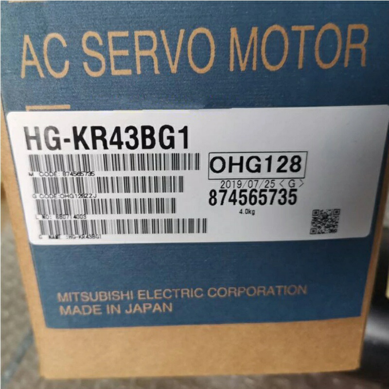 新品★貨物輸送無料★三菱 サーボ原動機 HG-KR43BG1★1年引きうける