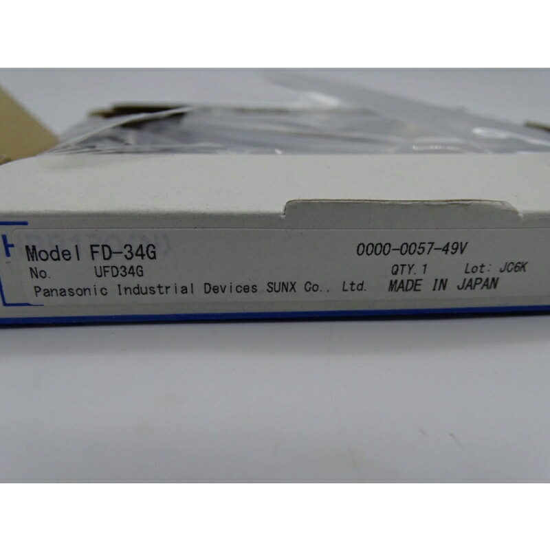 新品★貨物輸送無料★Panasonic パナソニック FD-34G ファイバセンサ★1年引きうける